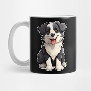 Cute Border Collie Dogs Funny Border Collie Mug